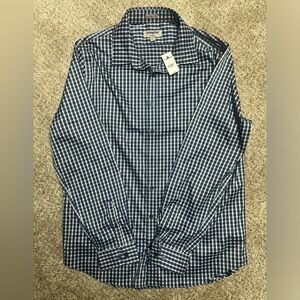 EXPRESS mens casual button down Slim Large new with tags!